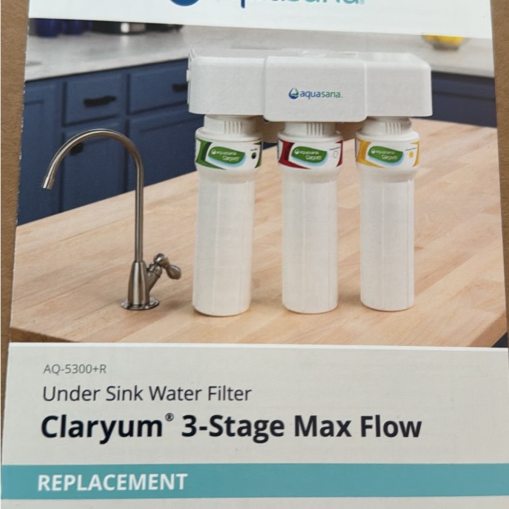 Aquasana Claryum 3-Stage Max Flow Water Filter
